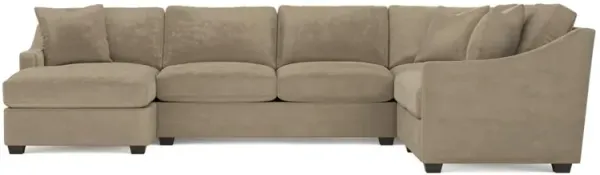 Avery Wheat U-Chaise Sectional - Left Chaise - 145"