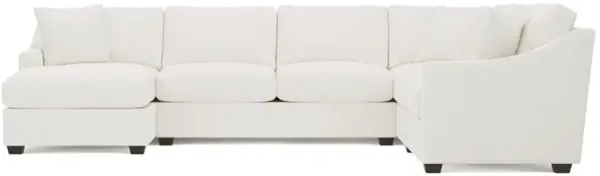 Avery Canvas Performance U-Chaise Sectional - Left Chaise - 145"