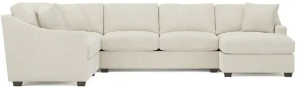 Avery Vanilla U-Chaise Sectional - Right Chaise - 145"