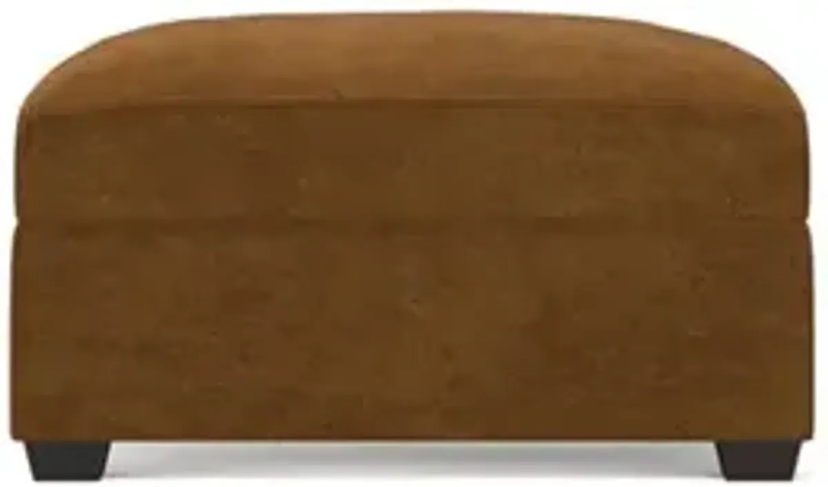 Avery Amber Ottoman