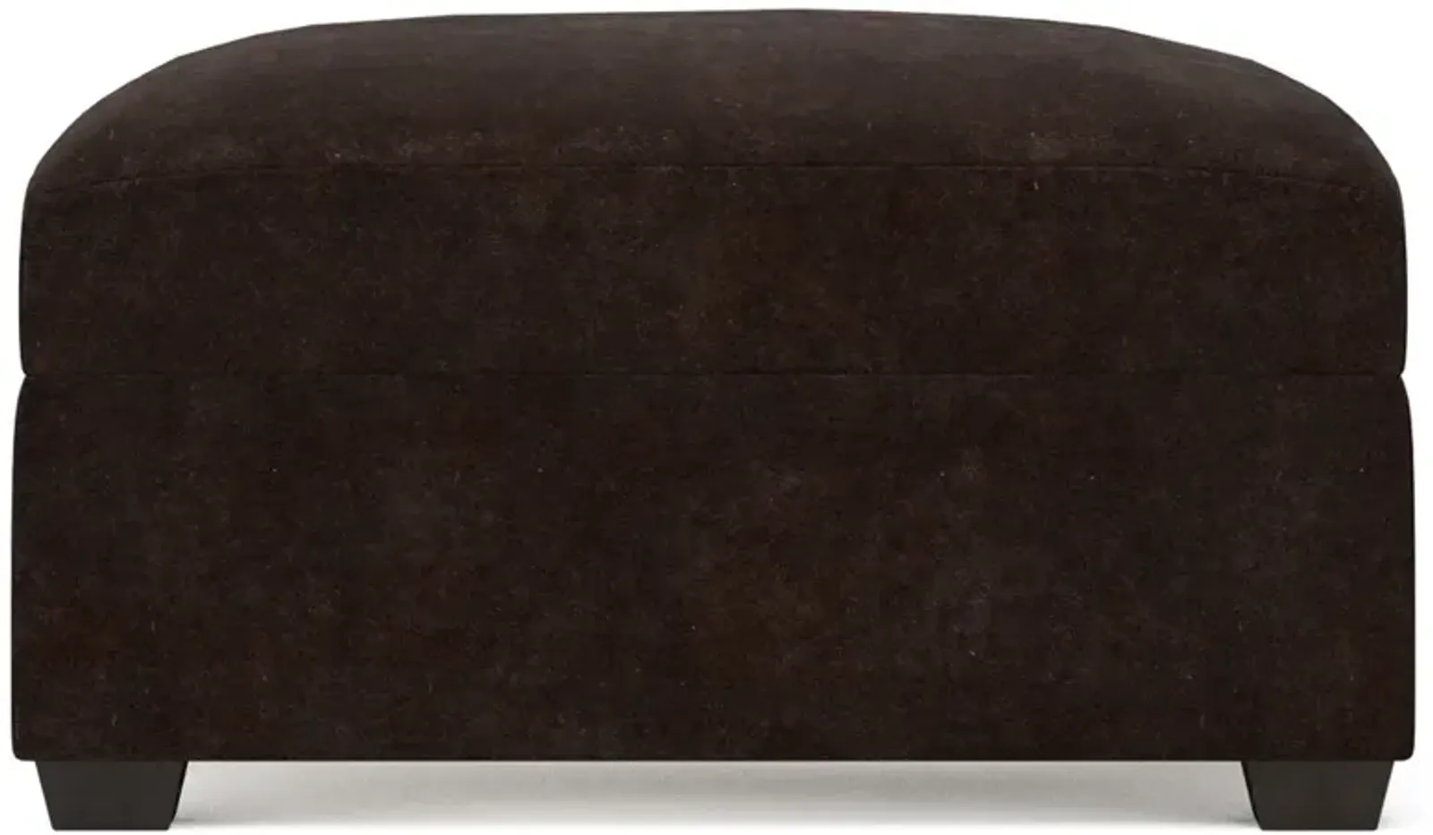 Avery Dark Chocolate Ottoman