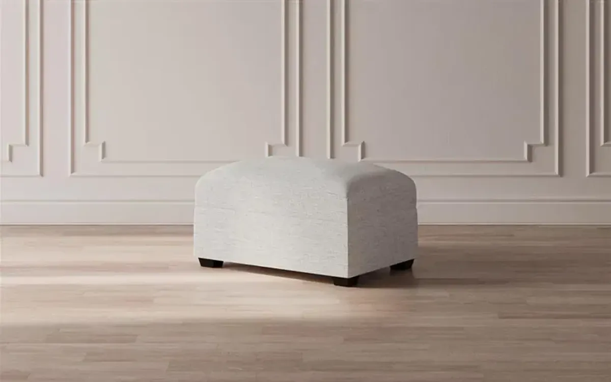 Avery Straw Performance Ottoman