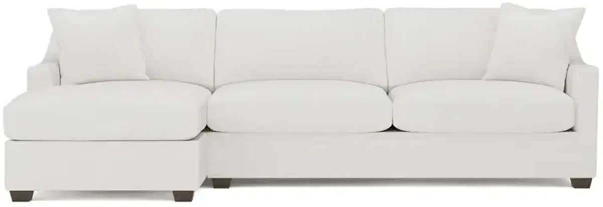 Avery Snow Performance Chaise Sectional - Left Chaise - 110"