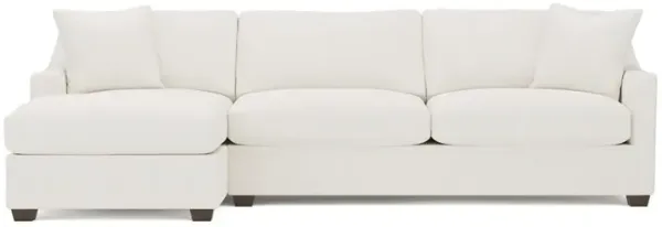 Avery Canvas Performance Chaise Sectional - Left Chaise - 110"
