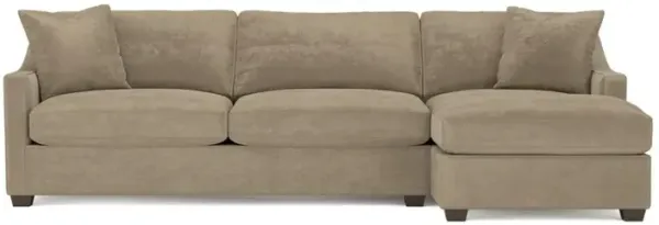 Avery Wheat Chaise Sectional - Right Chaise - 110"