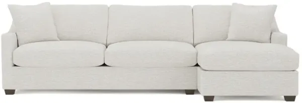 Avery Ecru Performance Chaise Sectional - Right Chaise - 110"