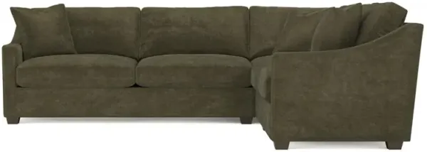 Avery Tuscan Olive Corner Sectional - Left End - 111"