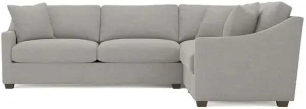 Avery Pebble Performance Corner Sectional - Left End - 111"
