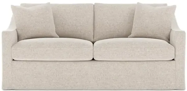 Avery Straw Performance Slipcovered Sofa - 82"