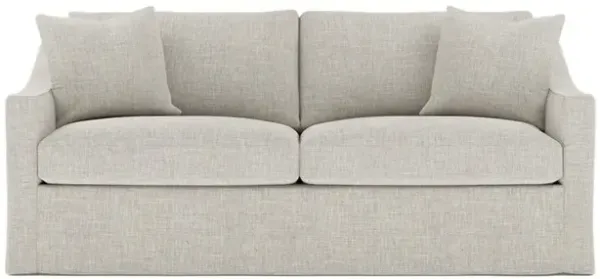 Avery Fog Slipcovered Sofa - 88"