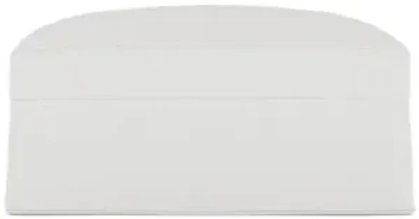 Avery Snow Performance Slipcovered Ottoman