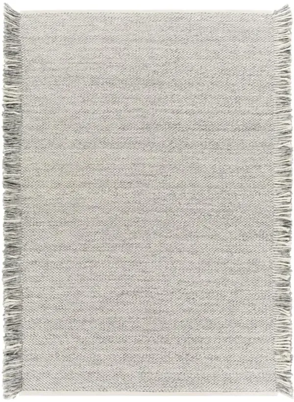 Alegra Modern Classic Grey Solid Rug - Sample