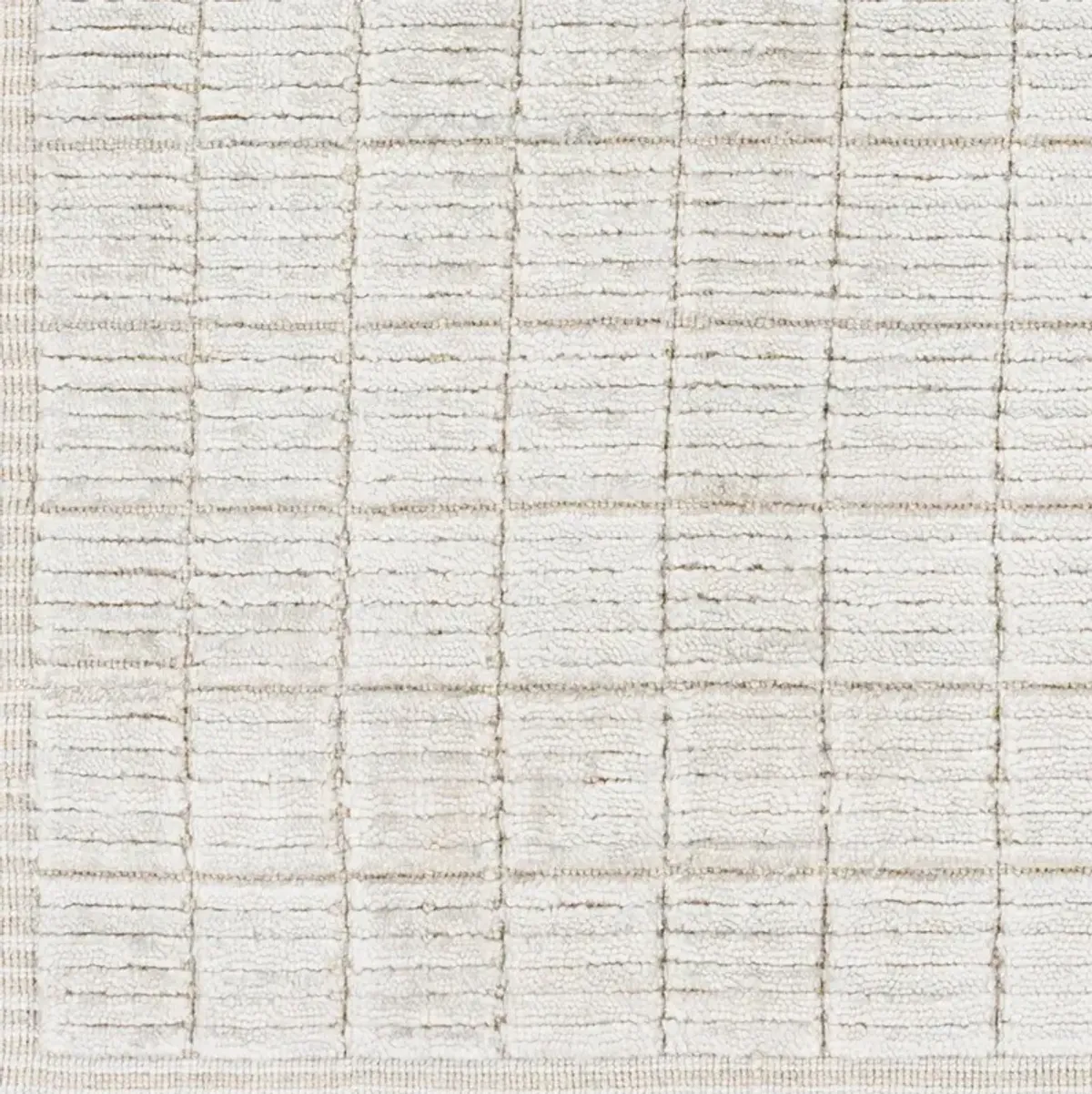 Machi Modern Classic Beige Patterned Rug - Sample