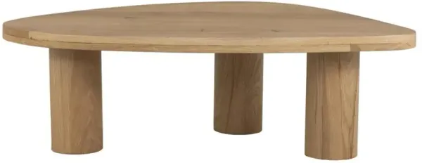 Zayden Modern Classic Natural Oak Wood Coffee Table - Large