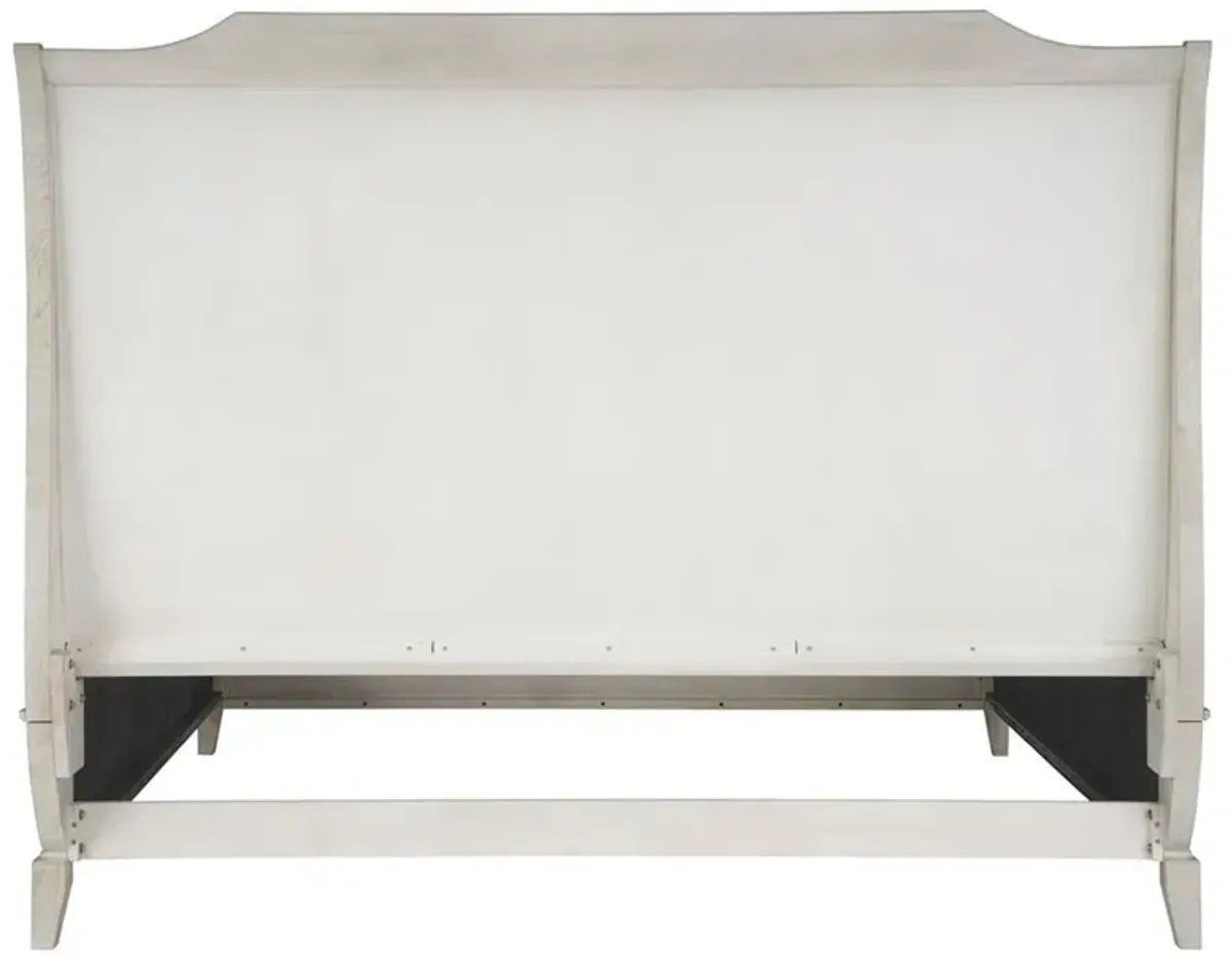 Celia Modern Classic Brown Oak Bed - Queen