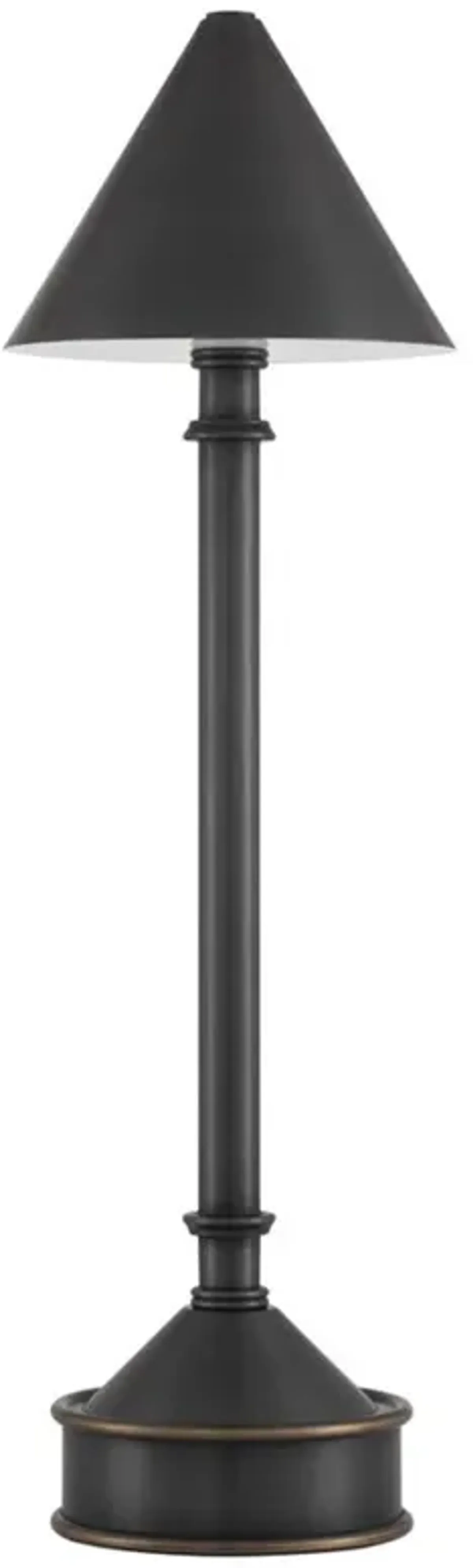 Marin Mid Century Oil Rubbed Bronze Cordless Table Lamp