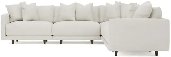 Toulouse Pearl Modular 5-Piece Corner Sectional - 129"
