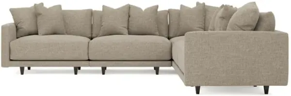Toulouse Sand Modular 5-Piece Corner Sectional - 129"
