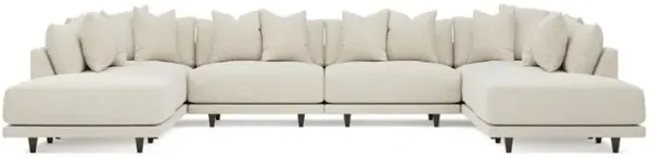 Toulouse Vanilla Modular 8-Piece U-Shaped Sectional - 166"