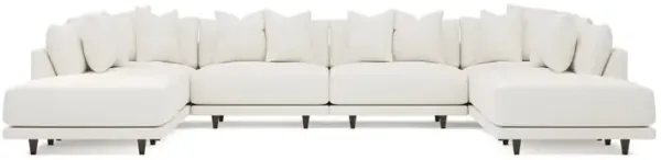 Toulouse Canvas Performance Modular 8-Piece U-Shaped Sectional - 166"