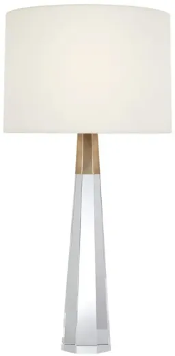 Crystal and Hand-Rubbed Antique Brass color