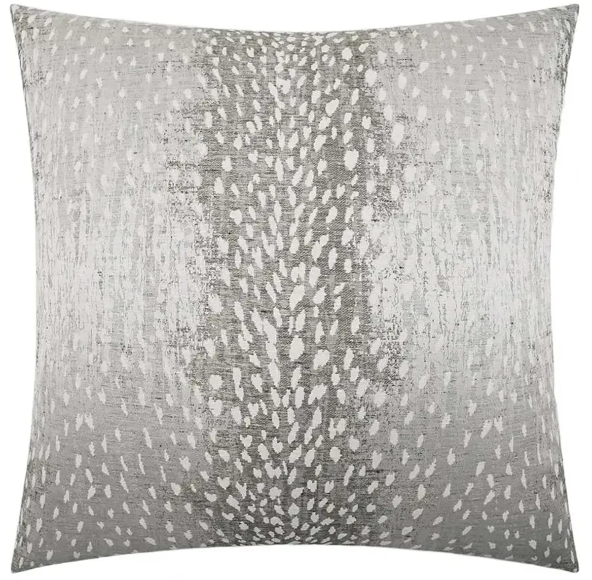 Albene Modern Silver Animal Print Decorative Throw Pillow - 22x22