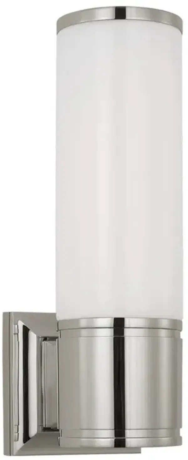 Visual Comfort Halford Modern Polished Nickel Bath Sconce