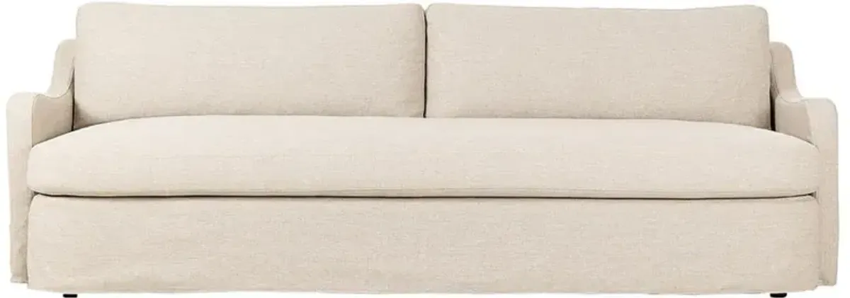 Aurelia Alessi Buff Outdoor Sofa - 96"