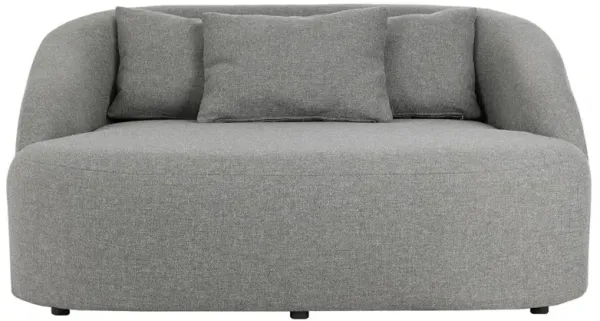 Austin Modern Classic Smoke Grey Outdoor Daybed