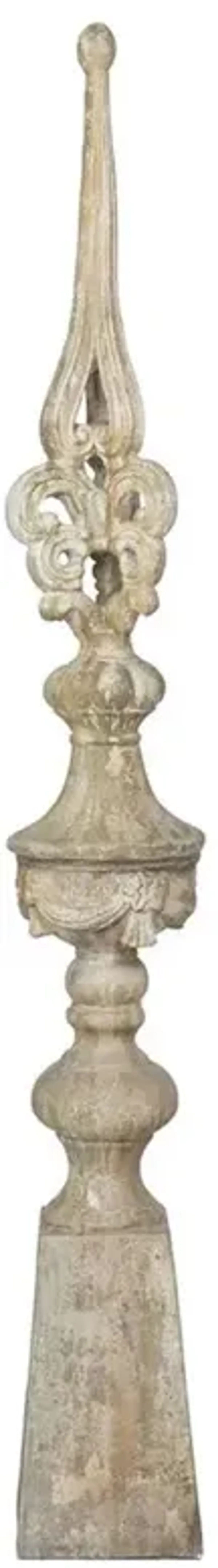 Clementine French Country Antique Garden Spire