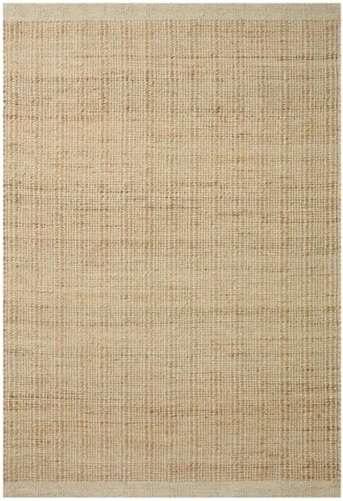 Wrenlow Coastal Natural Striped Jute Rug - 2'6"x9'9"