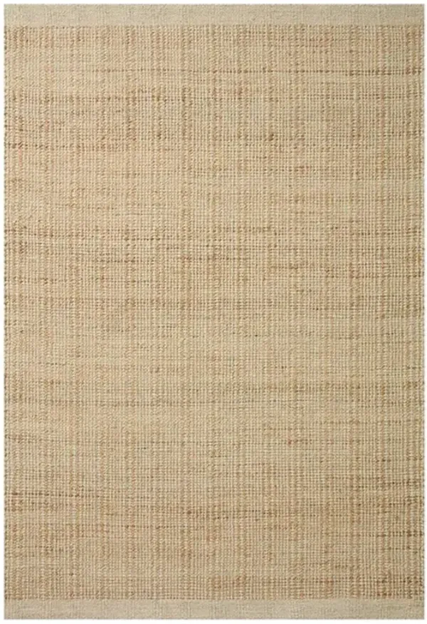 Wrenlow Coastal Natural Striped Jute Rug - 3'6"x5'6"