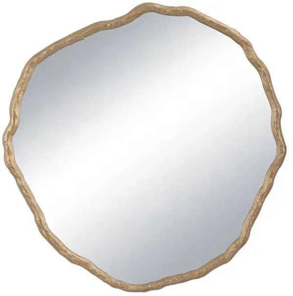 Vine French Country Antique Gold Wall Mirror - Large