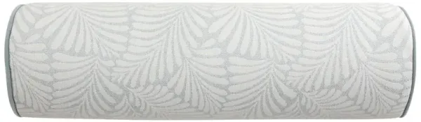 Finn French Light Blue Botanical Indoor Outdoor Bolster Pillow - 8x25