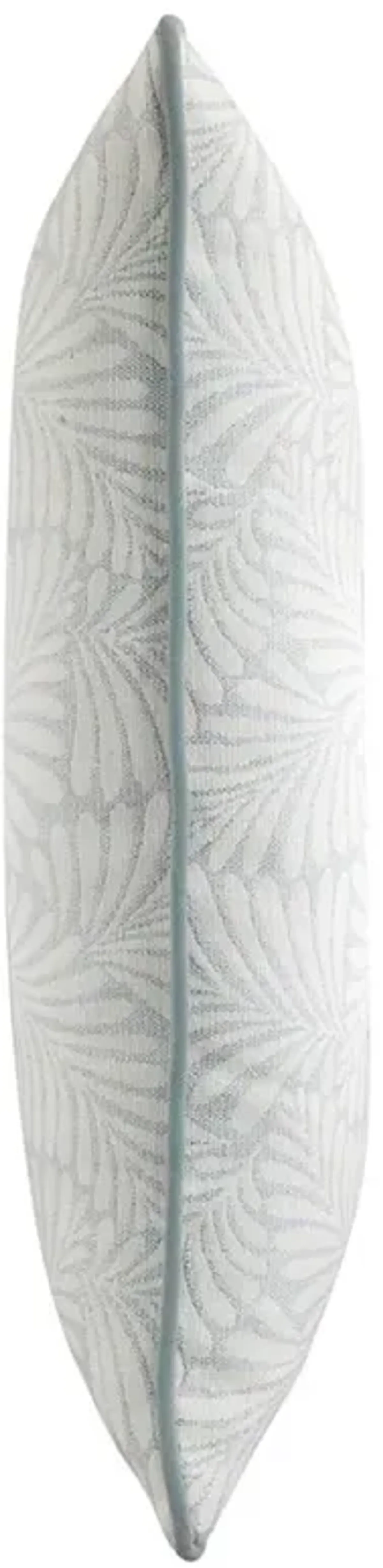Finn French Light Blue Botanical Indoor Outdoor Lumbar Pillow - 14x24