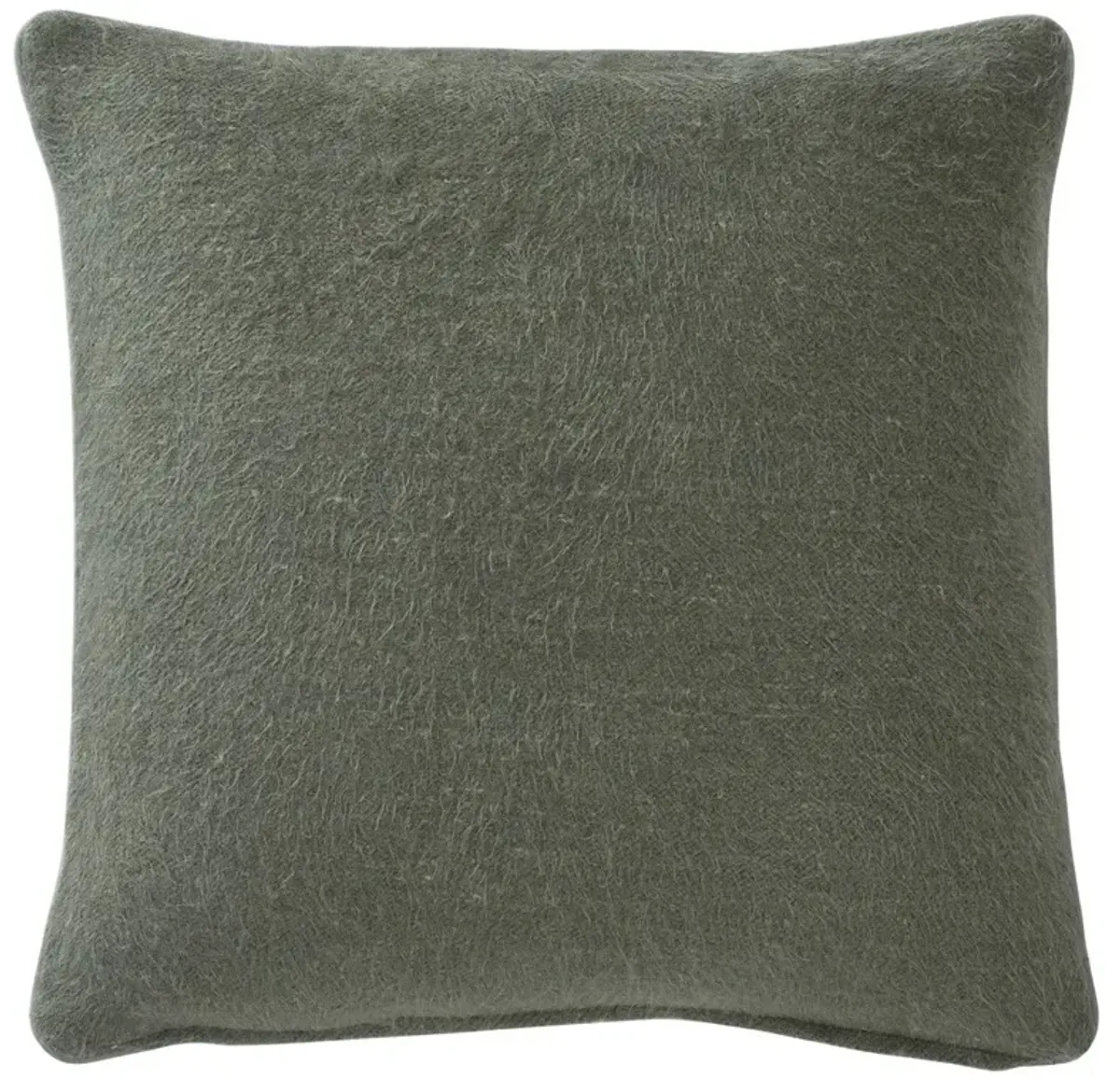 Maisy Angora Basil Throw Pillow - 22x22