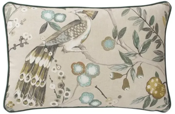 Surrey Natural Bloom Lumbar Pillow - 15x23