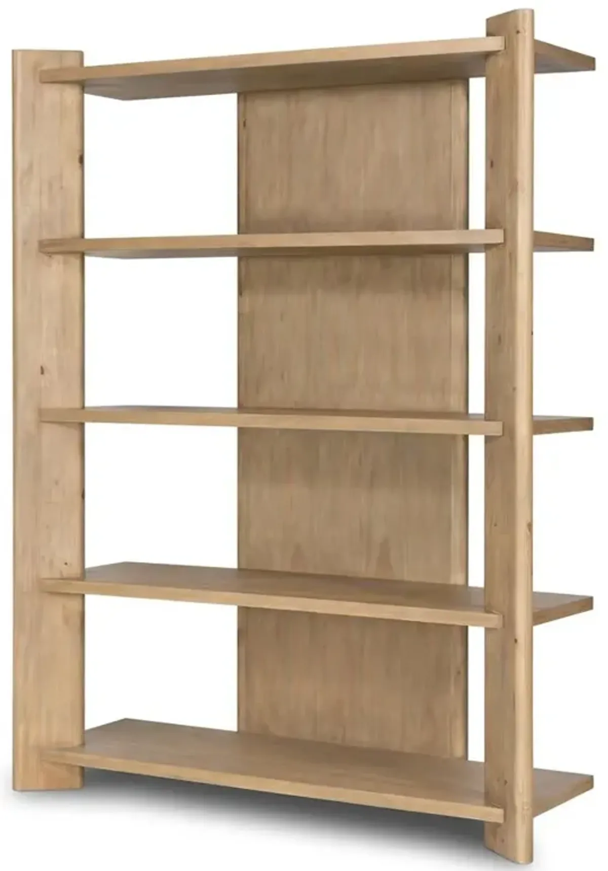 Edwin Modern Classic Brown Wood Bookcase