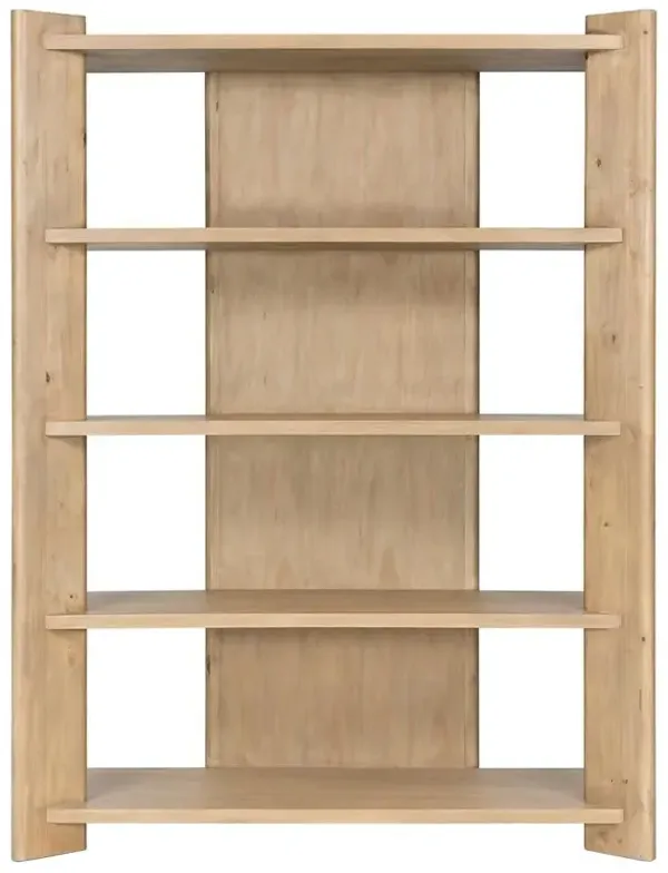 Edwin Modern Classic Brown Wood Bookcase