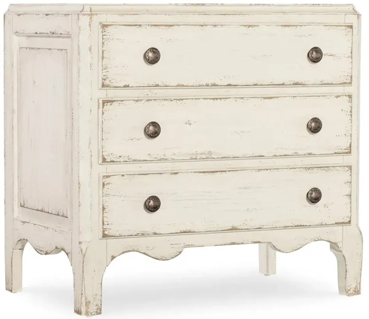 Asher French Country Cream Oak Nightstand