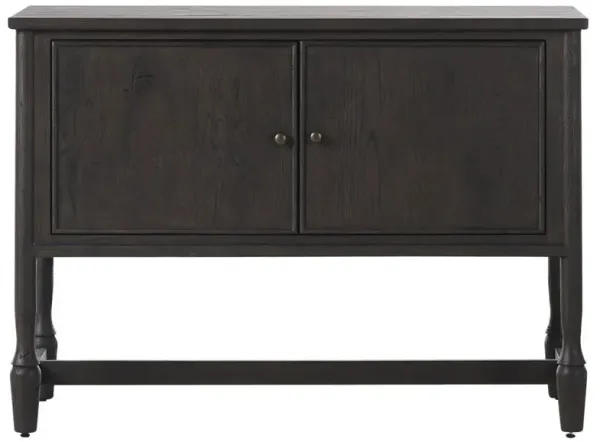 Bari Smoked Black Sideboard - 46"