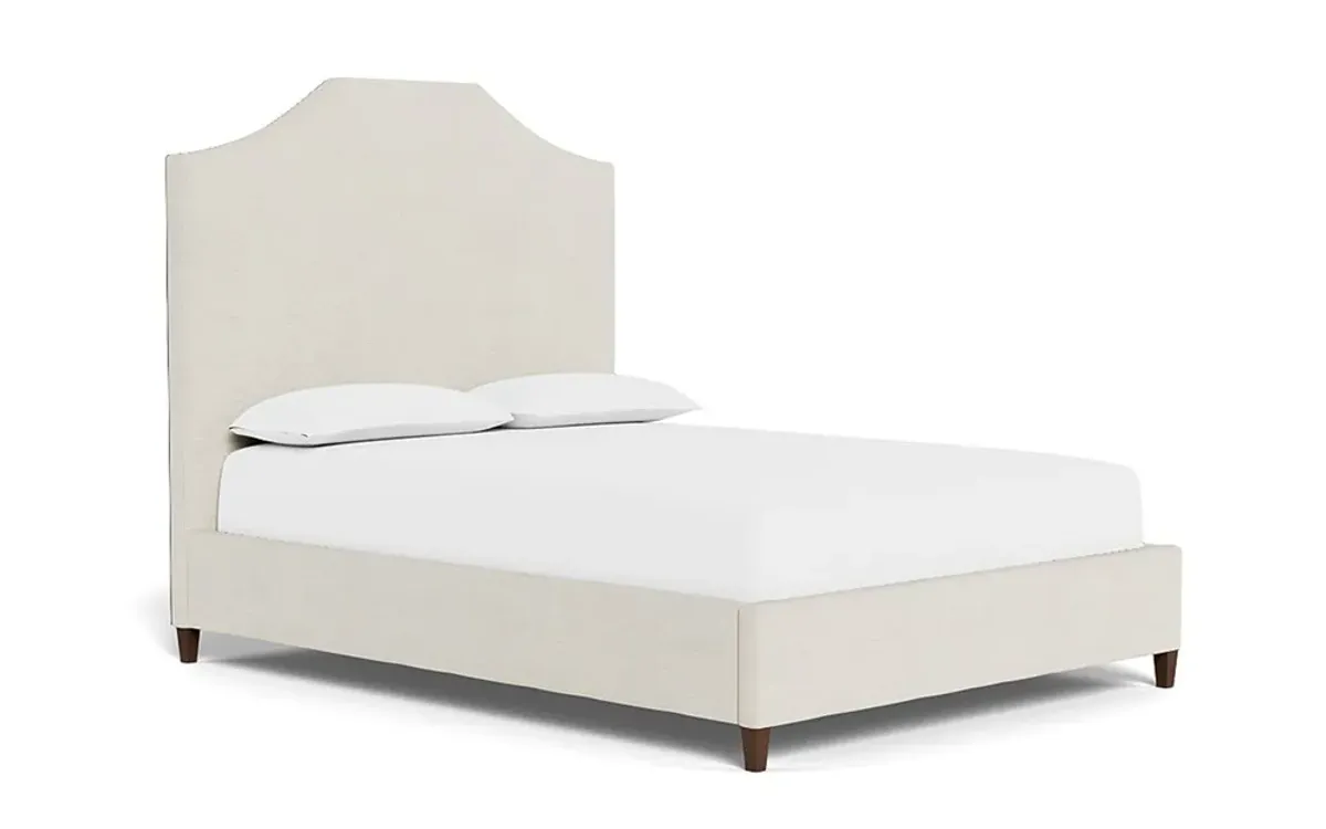 Finnegan Heathered Ivory Crypton Performance  Bed - Queen