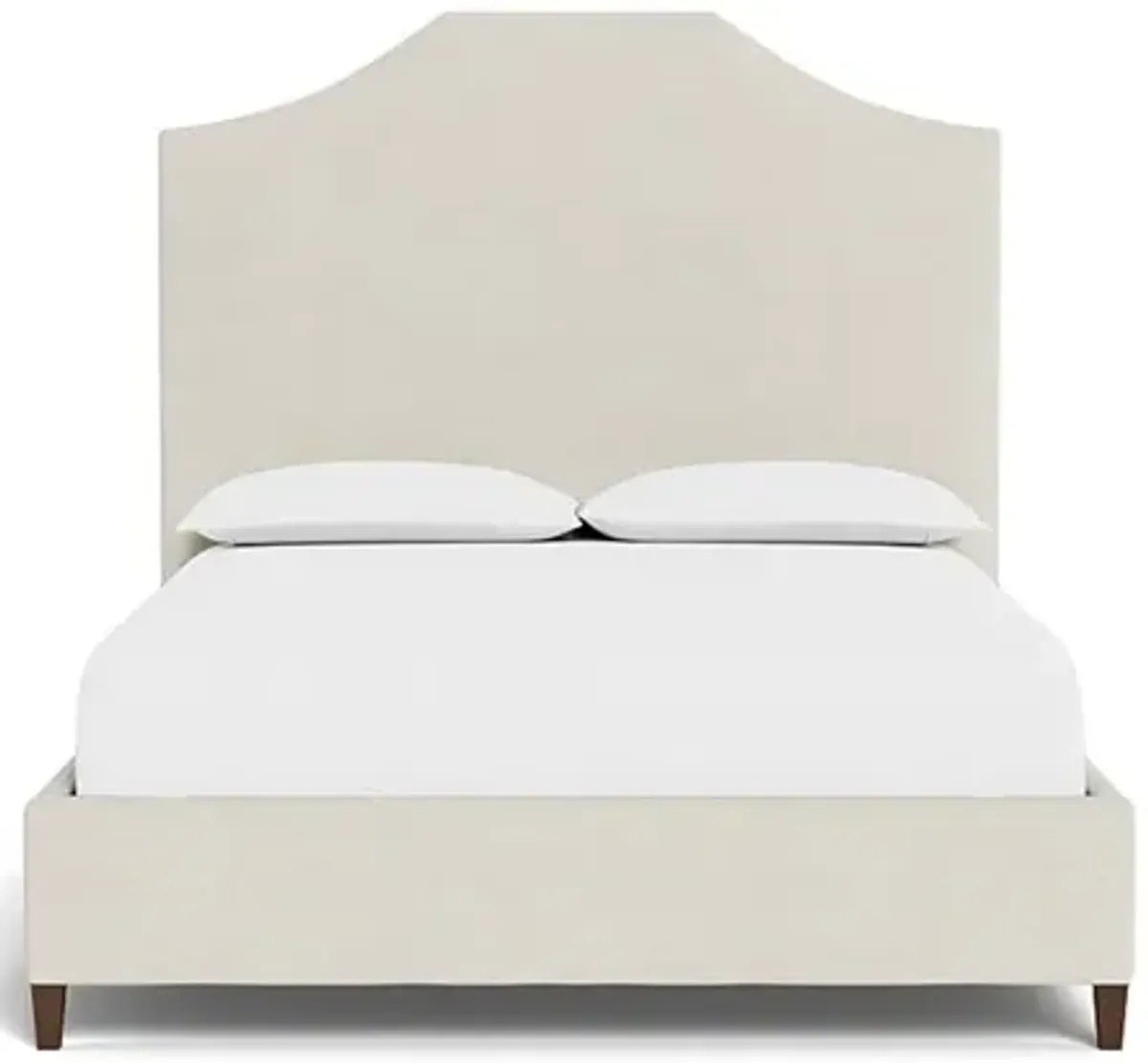 Finnegan Heathered Ivory Crypton Performance  Bed - Queen