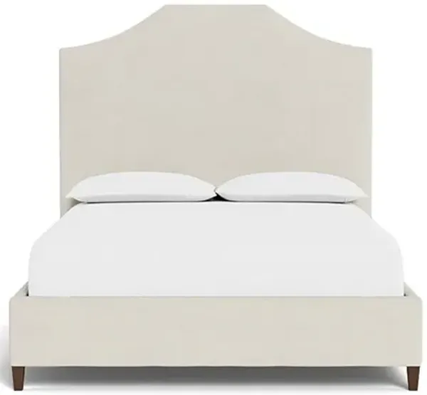 Finnegan Heathered Ivory Crypton Performance  Bed - Queen