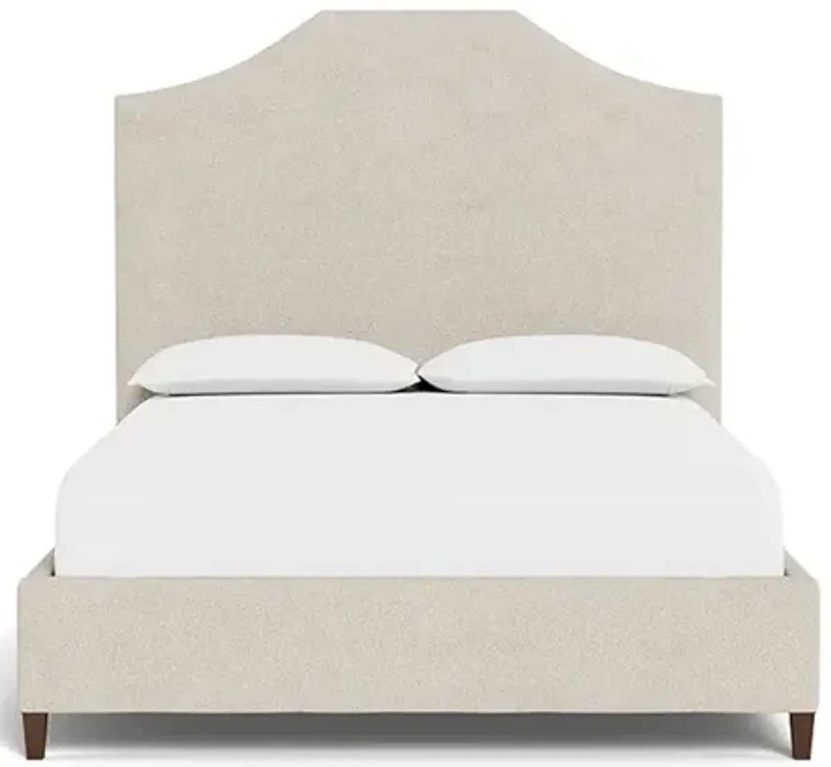 Finnegan Sugar Cookie Performance Boucle Bed - Queen