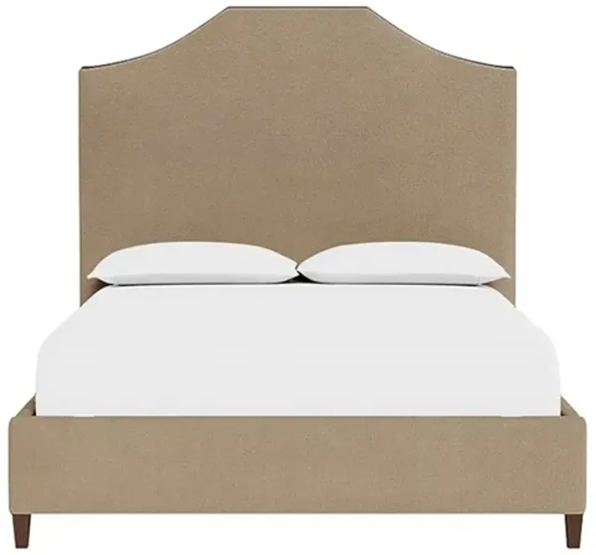 Finnegan Sand Dune Performance Velvet Bed - King