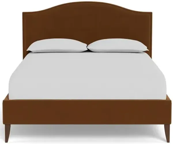 Griffin Spice Performance Velvet Bed - King