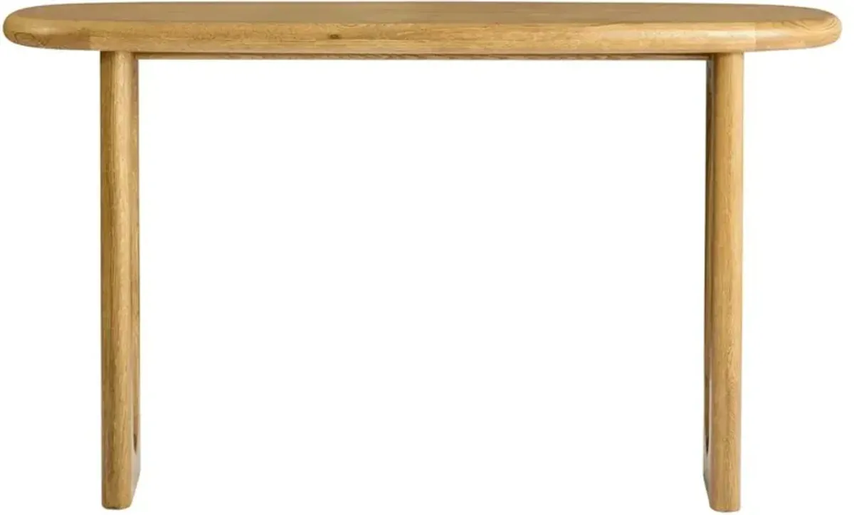 Arley Modern Classic Oak Wood Console Table