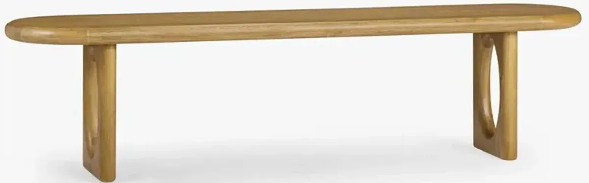 Arley Modern Classic Oak Wood Dining Bench