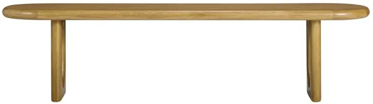 Arley Modern Classic Oak Wood Dining Bench